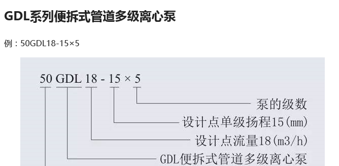 立式多级离心泵