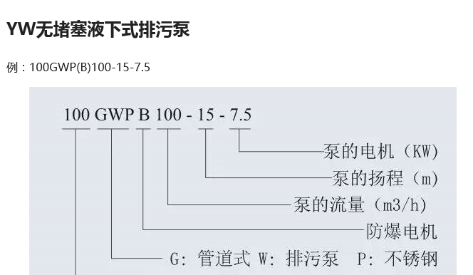 排污泵